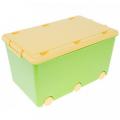 Ящик для игрушек Tega Chomik IK-008 (light green-yellow)