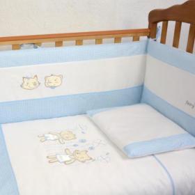 Захист на ліжечко Верес Fairy Tale blue (154.2.09). Купити захист на ліжечко Верес Fairy Tale blue (154.2.09) за найкращою ціною в інтернет-магазині Немовлятко.