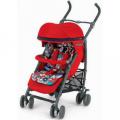 Прогулянкова коляска Cam Microair червоний з кольоровими матрасом