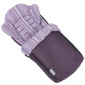 Спальный мешок Teutonia MINI NEST фиолетовый в полоску. Купить спальный мешок Teutonia MINI NEST фиолетовый в полоску в Киеве по лучшей цене в интернет-магазине Немовлятко