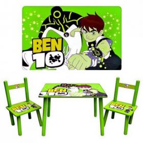 Столик Bambi (Metr+) M 0489 Ben 10 с двумя стульчиками. Купить столик Bambi (Metr+) M 0489 Ben 10 с двумя стульчиками в Киеве по лучшей цене в интернет-магазине Немовлятко