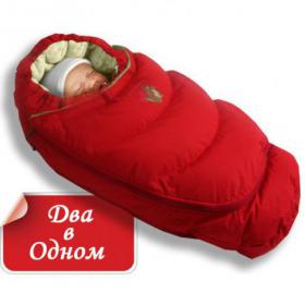Конверт Ontario Baby Alaska Красный. Купить Конверт Ontario Baby Alaska Красный в Киеве по лучшей цене в интернет-магазине Немовлятко.  