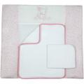 Пеленальный матрасик Верес 72х80 Sweet Bear pink (арт. 401.3)